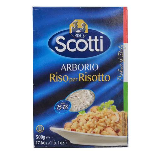 Arroz Arborio Scotti 500 Gr