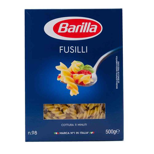 Fideos Fusilli Barilla 500 Gr