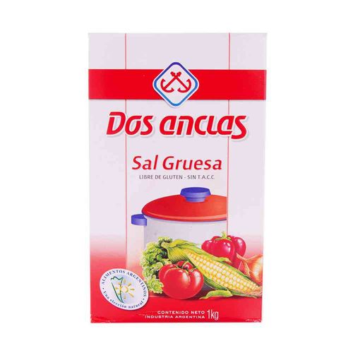 Sal Gruesa Dos Anclas 1 Kg