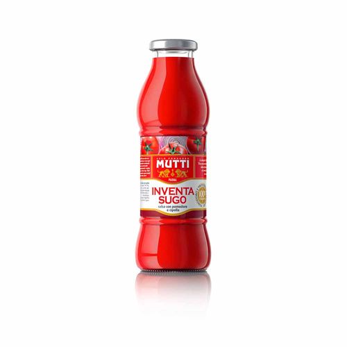 Salsa De Tomate Y Cebolla Inventa Sugo Mutti 560 Gr