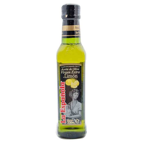 Aceite La Española De Oliva Saborizado Limón 250 Cc