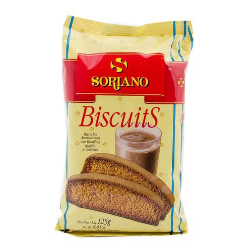 Biscuits Dulces Soriano 125 Gr