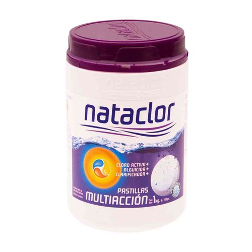 Pastillas Cloro  Triple Accion 1 Kg Nataclor