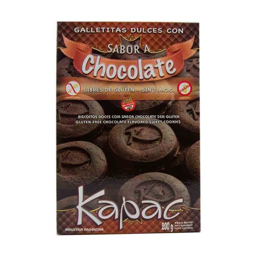 Galletitas Kapac Chocolate 200 Gr