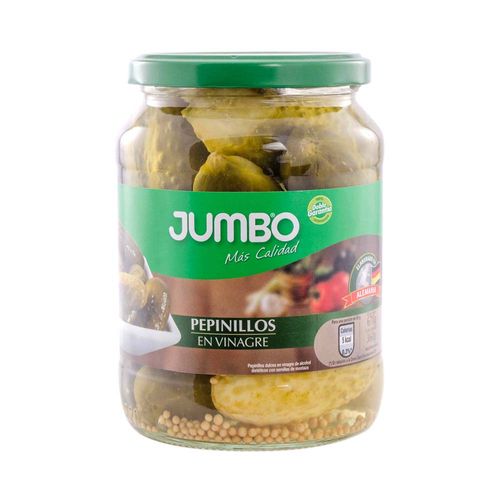 Pepinos Jumbo Condimentados 670 Gr