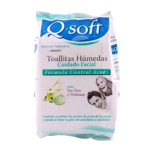 Toallas Anti Acne Qsoft 25 U