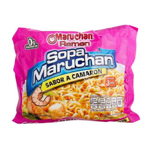 Sopa De Fideos Maruchan De Camarones 85 Gr