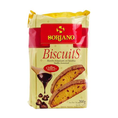 Galletitas Biscuits Soriano 200 Gr