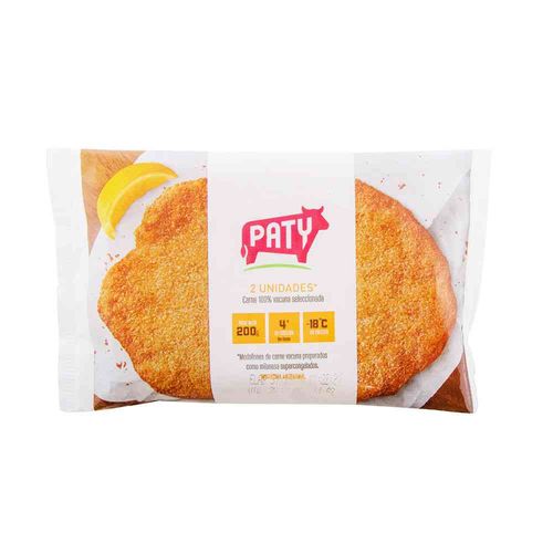 Milanesa Paty De Carne 2 U - 200 Gr