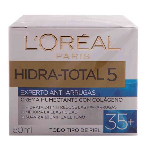 Crema Experto Antiarrugas #5 Lóréal Paris Hidra Total 5 X 50ml