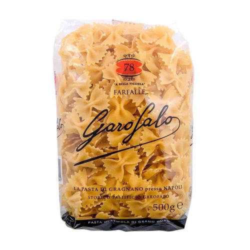 Fideos Farfalle Garofalo Corto 500 Gr