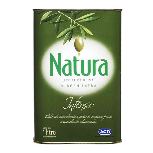 Aceite De Oliva Natura Extra Virgen Intenso 1 L