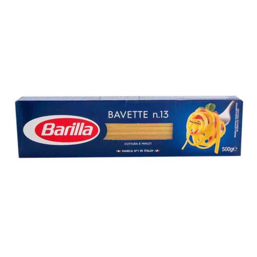 Fideos Bavette Barilla 500 Gr