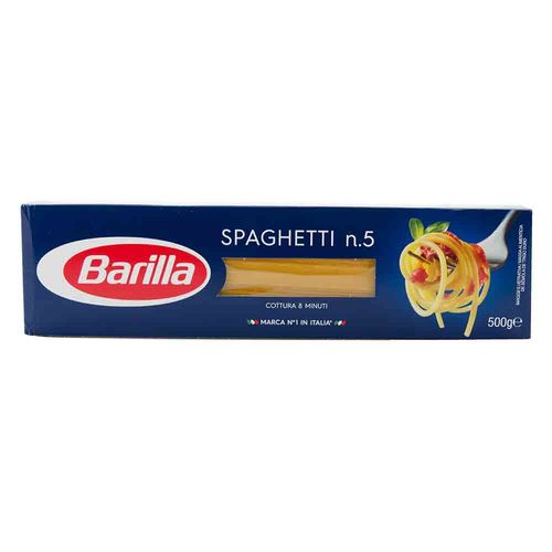 Fideos Spaghetti Barilla 500 Gr