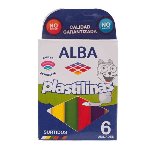 Plastilina Alba 6 U