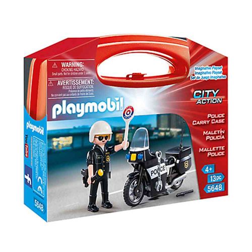 Maletín Policía Playmobil