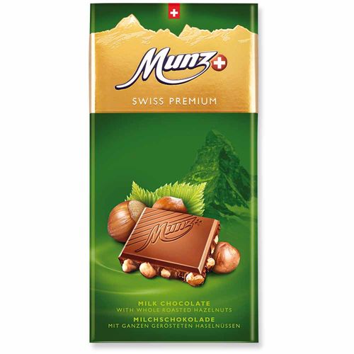 Chocolate Con Avellanas Munz 100 Gr