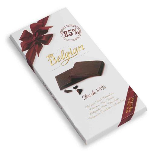 Chocolate Amargo 85cacao Belgian 100 Gr