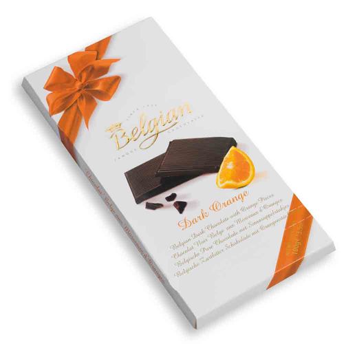 Chocolate Amargo Con Naranja Belgian