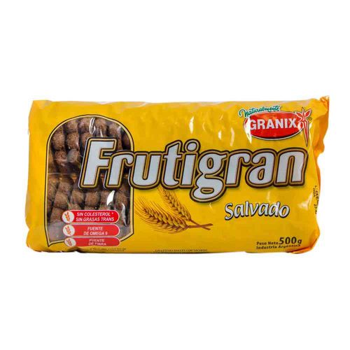 Galletitas Frutigran Salvado Dulce 500 Gr