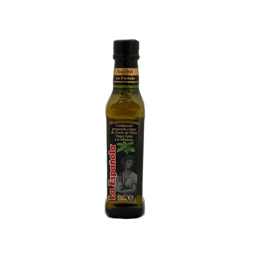 Aceite La Española De Oliva Saborizado Albahaca 250 Cc