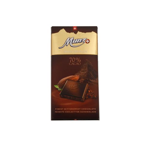 Chocolate Amargo Munz 100 Gr