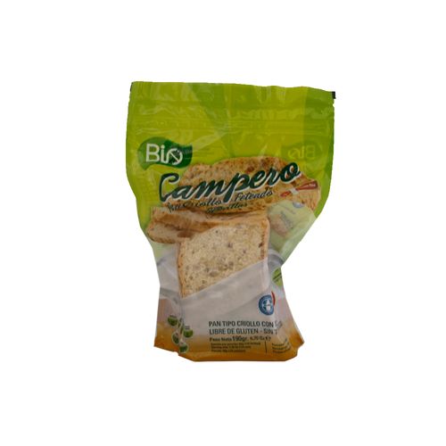 Pan De Campo Bio Libre De Gluten 190 Gr