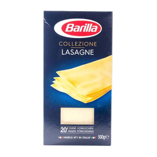 Lasagne Barilla Gialle 500 Gr