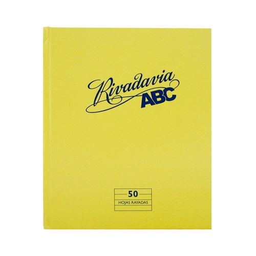 Cuaderno Rivadavia Abc Tradicional Rayado 50 Hojas