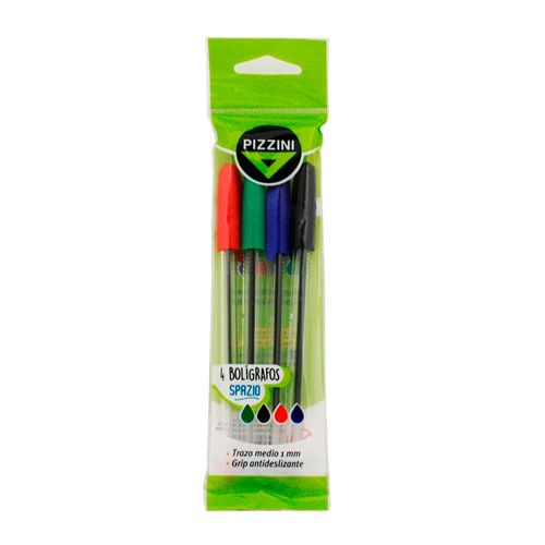 Bolígrafo Pizzini 4 Colores