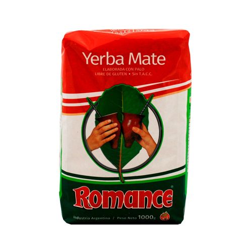 Yerba Mate Romance Con Palo Tradicional 1 Kg