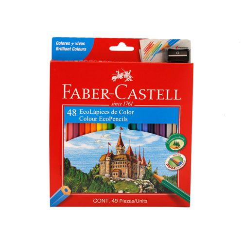 Lápices De Colores Faber Castell 48 Unidades
