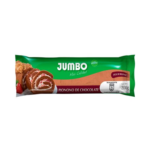 Pionono Jumbo De Chocolate 200 Gr - 1 U