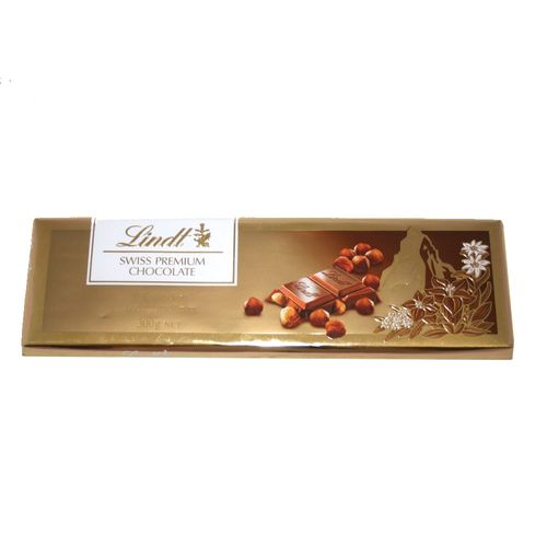 Chocolate Lindt Gold Hazelnut 300 Gr