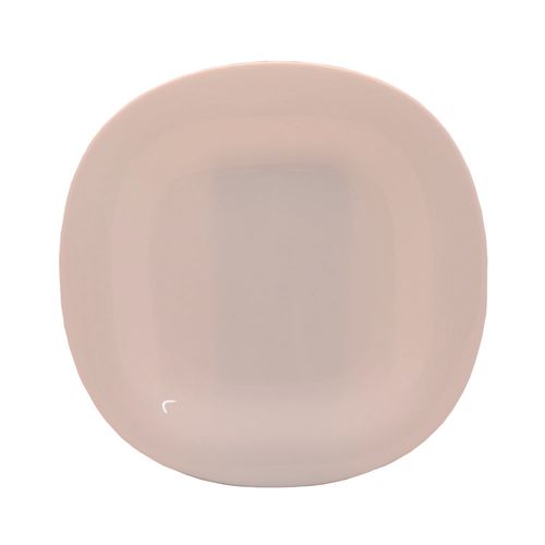 Plato Playo Carine  Blanco - Vidrio Opal 26 Cm