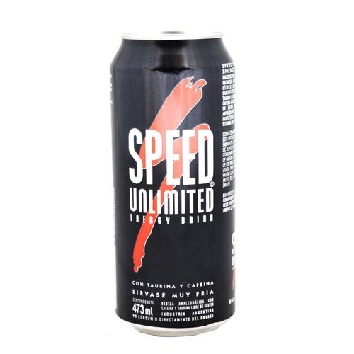 Energizante Speed Unlimited 473 Ml