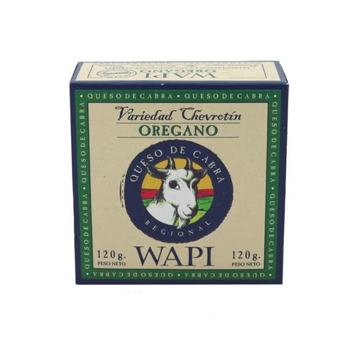 Queso De Cabra Wapi Con Orégano 120 Gr