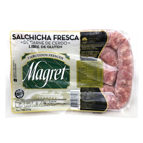 Salchicha De Cerdo Magret Envasada Al Vacio 350 Gr