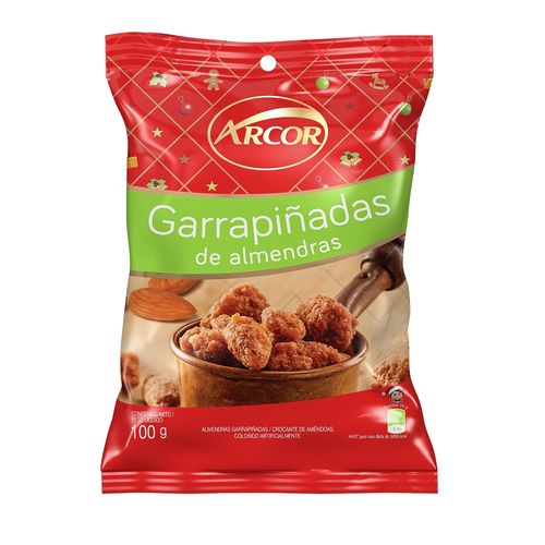 Garrapiñadas Arcor De Almendra Paquete 80 Gr