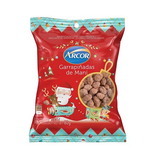 Garrapiñadas Arcor De Mani Paquete 80  Gr