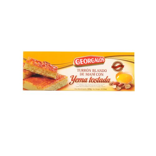 Turrón Georgalos Especiales Yema Tostada X 100 Gr.-est-gr.-100