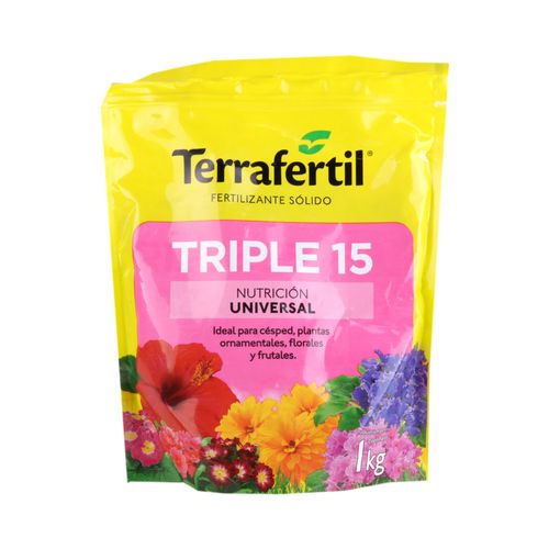 Fertilizante Terrafertil Triple 15 X 1 Kg