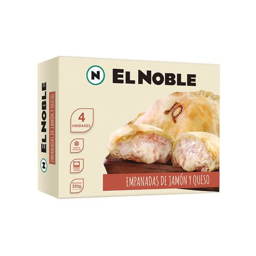 Tarta El Noble Jamón Y Queso 240 Gr