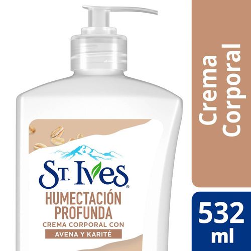 Crema Corporal St. Ives Avena Y Karite 532 Ml