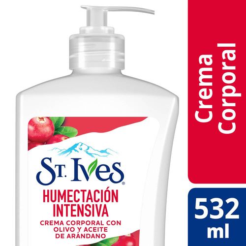 Crema Corporal St. Ives Humectación Intensiva 532 Ml