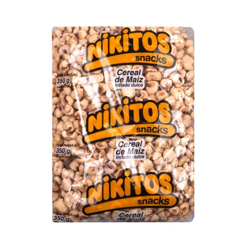 Cereal De Maiz Inflado Nikitos 350 Gr