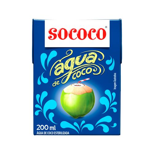 Agua De Coco Sococo 200 Ml