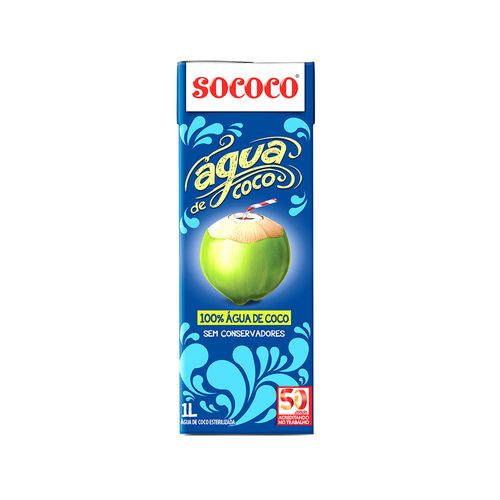 Agua De Coco Sococo 1 L