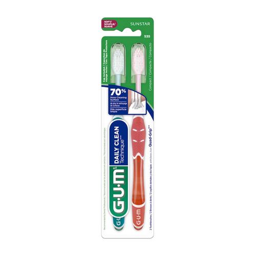 Cepillo Dental Gum Manual Daily Clean Twin Retail