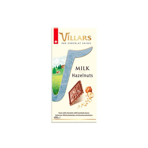 Chocolate Villars Con Avellanas 100 Gr